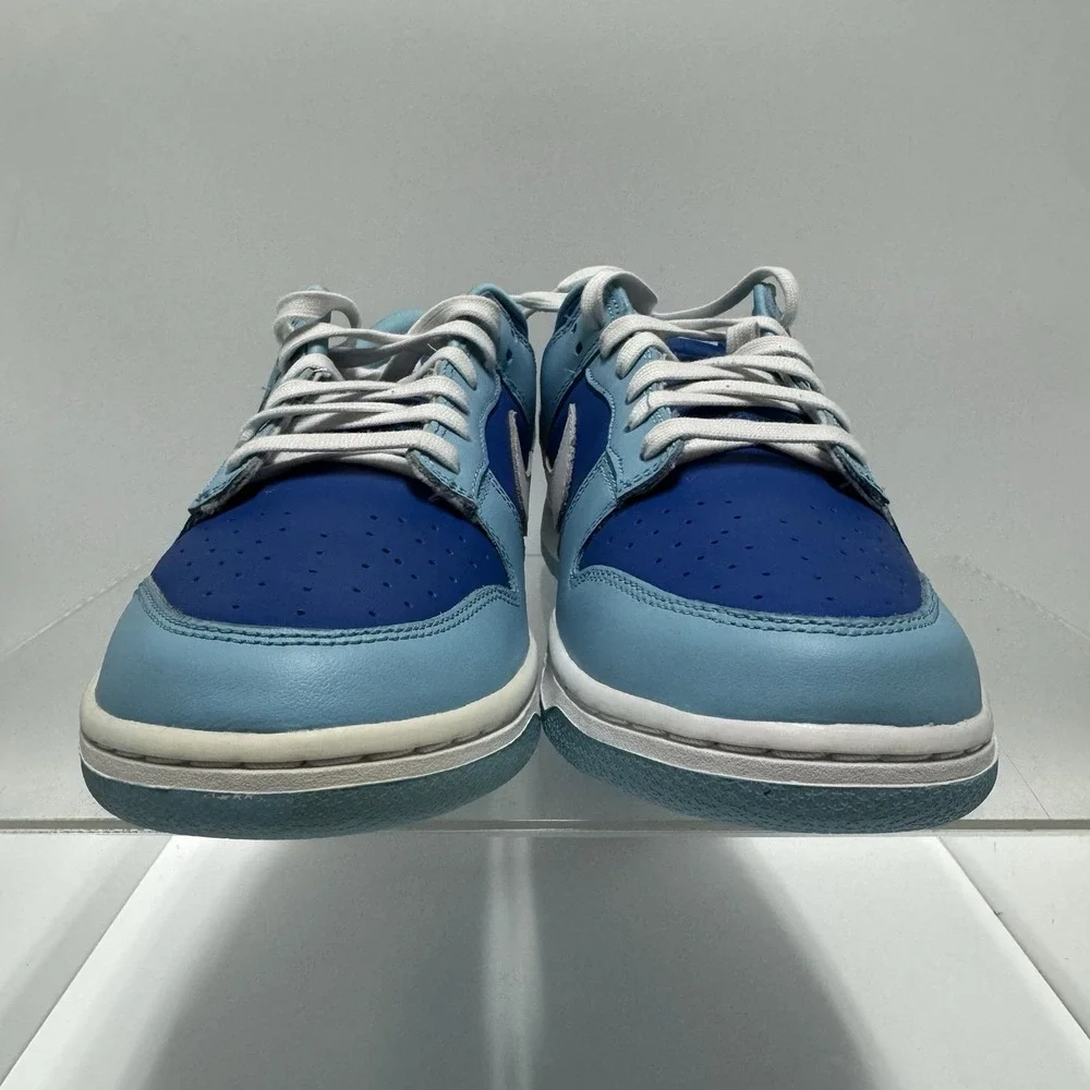 Brand New Nike Dunk Low Retro ARGON DM0121-400 White Blue Shoes Men's Size 9.5
